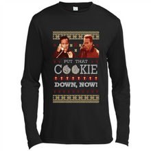 Load image into Gallery viewer, Put That Cookie Down Now Ugly Sweatern