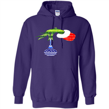 Load image into Gallery viewer, Grinch Holding American Flag ornament Christmas