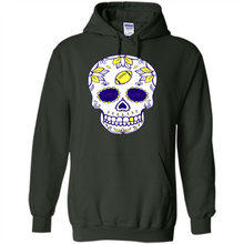 Load image into Gallery viewer, LSU Tigers Football Sugar Skull Day of the Dead