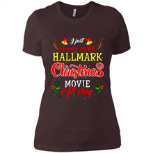 Load image into Gallery viewer, I Just Wanna Watch Hallmark Christmas Movie All Day Sweatshirt