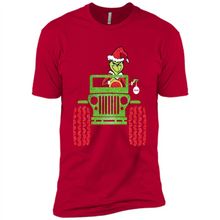 Load image into Gallery viewer, Grinch Driving Jeep Christmas