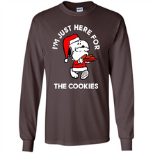 Load image into Gallery viewer, Peanuts Santa Claus Snoopy I’m Just Here For The Cookies