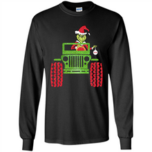 Load image into Gallery viewer, Grinch Driving Jeep Christmas