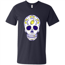 Load image into Gallery viewer, LSU Tigers Football Sugar Skull Day of the Dead