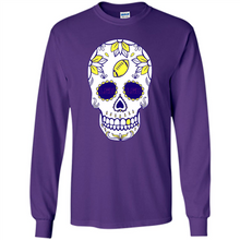 Load image into Gallery viewer, LSU Tigers Football Sugar Skull Day of the Dead