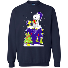 Load image into Gallery viewer, LSU Tigers Snoopy Ugly Christmas