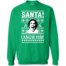 Load image into Gallery viewer, ELF santa I know him Christmas