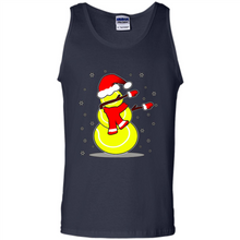 Load image into Gallery viewer, Tennis Dabbing Snowman Christmas Funny