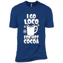 Load image into Gallery viewer, I Go Loco Hot for Hot Cocoa T-shirts, Funny Cocoa Christmas