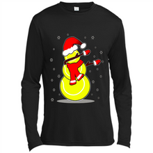 Load image into Gallery viewer, Tennis Dabbing Snowman Christmas Funny