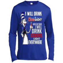 Load image into Gallery viewer, The Cat In The Hat I Will Drink Coors Light Here Or There I Will Drink Coors Light Everywhere