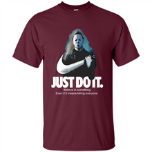 Load image into Gallery viewer, Michael Myers Nike Just Do It