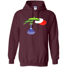 Load image into Gallery viewer, Grinch Holding American Flag ornament Christmas