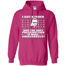 Load image into Gallery viewer, I got a fever and the only prescription is more jinglebells Christmas sweater