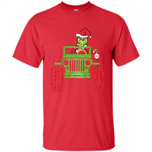 Load image into Gallery viewer, Grinch Driving Jeep Christmas