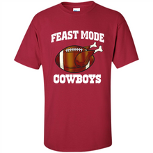 Load image into Gallery viewer, Feast Mode Cowboys Shirt - Dallas Turkey Thanksgiving