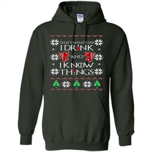 Load image into Gallery viewer, That’s What I Do I Drink And I Know Things Christmas