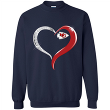 Load image into Gallery viewer, Kansas City Chiefs in Diamond Heart