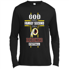 Load image into Gallery viewer, God First Family Second Then Washington Redskins Football