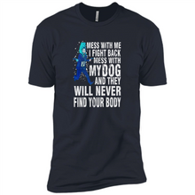 Load image into Gallery viewer, Keanu reeves Mess with me I fight back mess with my dog