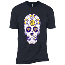 Load image into Gallery viewer, Los Angeles Lakers Basketball Sugar Skull Day of the Dead