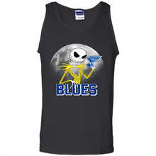 Load image into Gallery viewer, Jack Skellington Halloween Shirt For St.-louis-blues Fans