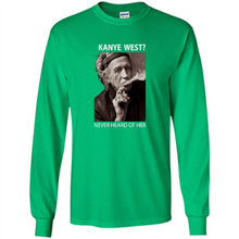 Load image into Gallery viewer, Keith Richards Kanye West Never Heard Of Her..