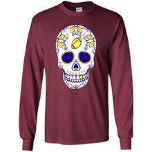 Load image into Gallery viewer, LSU Tigers Football Sugar Skull Day of the Dead