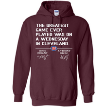 Load image into Gallery viewer, The greatest game ever played was on a wednesday in cleveland