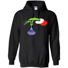 Load image into Gallery viewer, Grinch Holding American Flag ornament Christmas