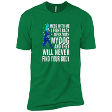Load image into Gallery viewer, Keanu reeves Mess with me I fight back mess with my dog