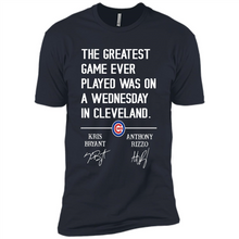 Load image into Gallery viewer, The greatest game ever played was on a wednesday in cleveland