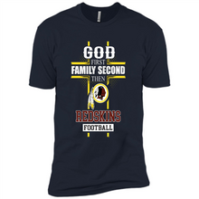 Load image into Gallery viewer, God First Family Second Then Washington Redskins Football