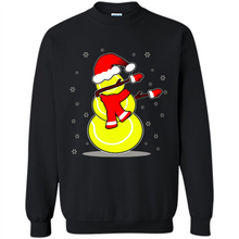 Load image into Gallery viewer, Tennis Dabbing Snowman Christmas Funny
