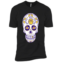 Load image into Gallery viewer, Los Angeles Lakers Basketball Sugar Skull Day of the Dead