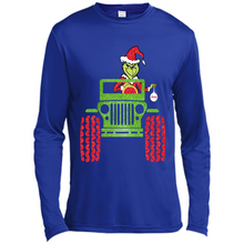 Load image into Gallery viewer, Grinch Driving Jeep Christmas
