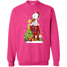 Load image into Gallery viewer, LOS ANGELES ANGELS SNOOPY &amp; WOODSTOCK CHRISTMAS