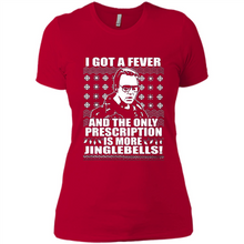 Load image into Gallery viewer, I got a fever and the only prescription is more jinglebells Christmas sweater