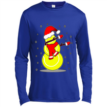 Load image into Gallery viewer, Tennis Dabbing Snowman Christmas Funny
