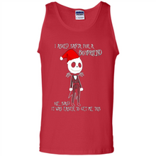 Load image into Gallery viewer, I Asked Santa For A Boyfriend Jack Skellington Christmas sweater