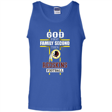 Load image into Gallery viewer, God First Family Second Then Washington Redskins Football