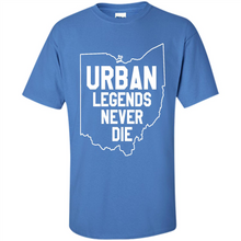Load image into Gallery viewer, Urban Meyer Legends Never Die Football Fans Ohio Map