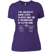 Load image into Gallery viewer, The greatest game ever played was on a wednesday in cleveland