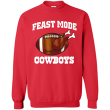 Load image into Gallery viewer, Feast Mode Cowboys Shirt - Dallas Turkey Thanksgiving