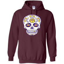 Load image into Gallery viewer, Los Angeles Lakers Basketball Sugar Skull Day of the Dead