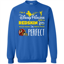 Load image into Gallery viewer, I'm a Disney Princess and a Redskin fan which means I'm pretty