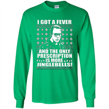 Load image into Gallery viewer, I got a fever and the only prescription is more jinglebells Christmas sweater