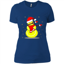Load image into Gallery viewer, Tennis Dabbing Snowman Christmas Funny