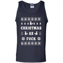 Load image into Gallery viewer, Humping deer Christmas as fuck sweater