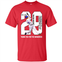Load image into Gallery viewer, Thank You For The Memories 29 Adrian Beltre